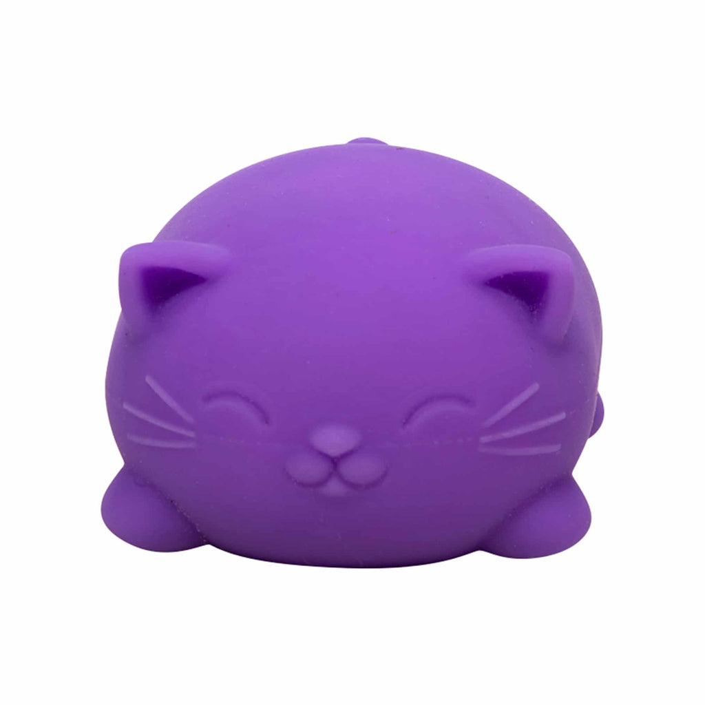 Purrfectly Squishy Cool Cats NeeDoh | Select Morning Crest - Collectible Shaggy Monster Squishable Toy Detail