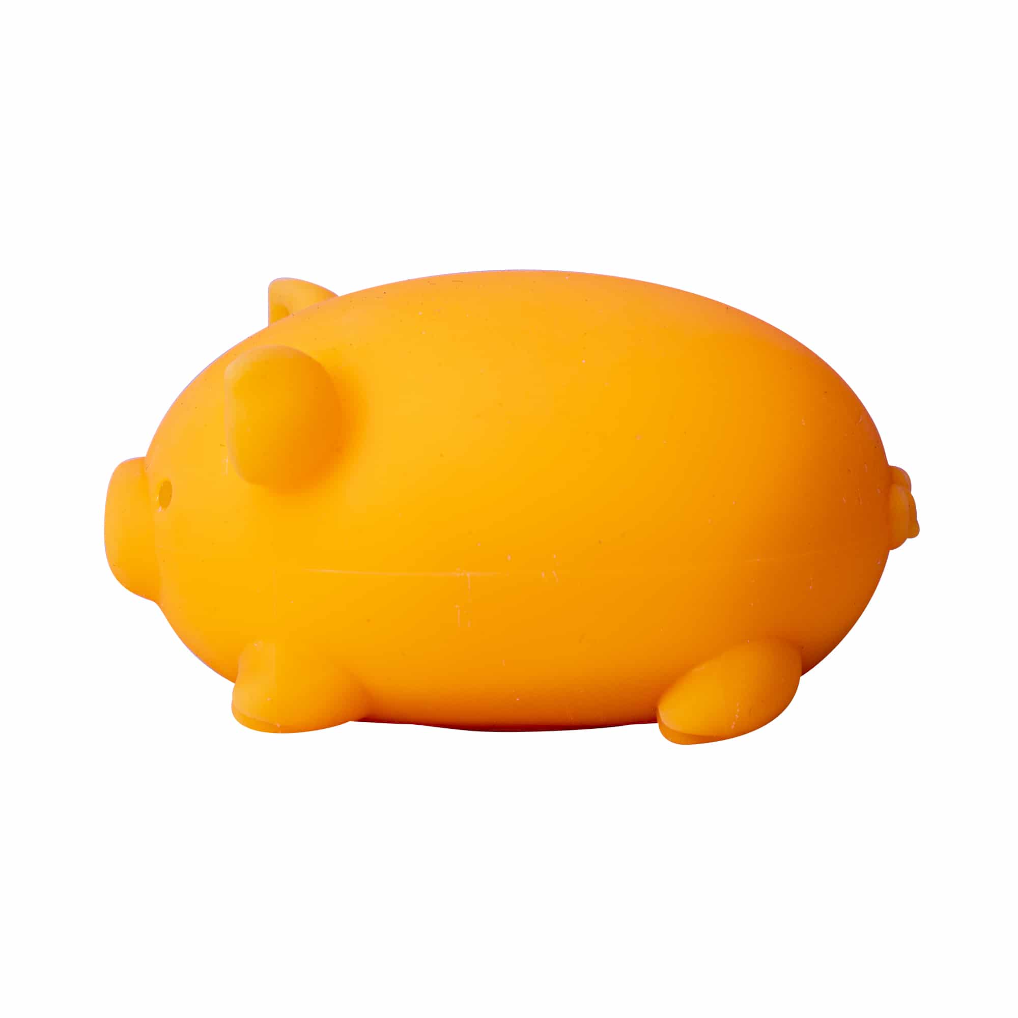 Cute Collectible NeeDoh Dig’ It Pig | Select Velvet Canopy - Dino Character Malt-Gel Filled Sensory Glob Detail