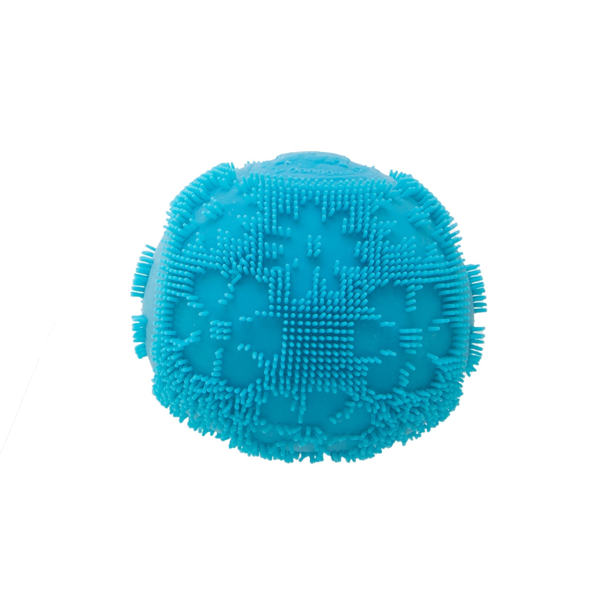 Shaggy Tactile NeeDoh Fuzz Ball Flower Power | Signature Elm Point - Fuzzy Flocked Textured Sensory Fidget Ball Detail
