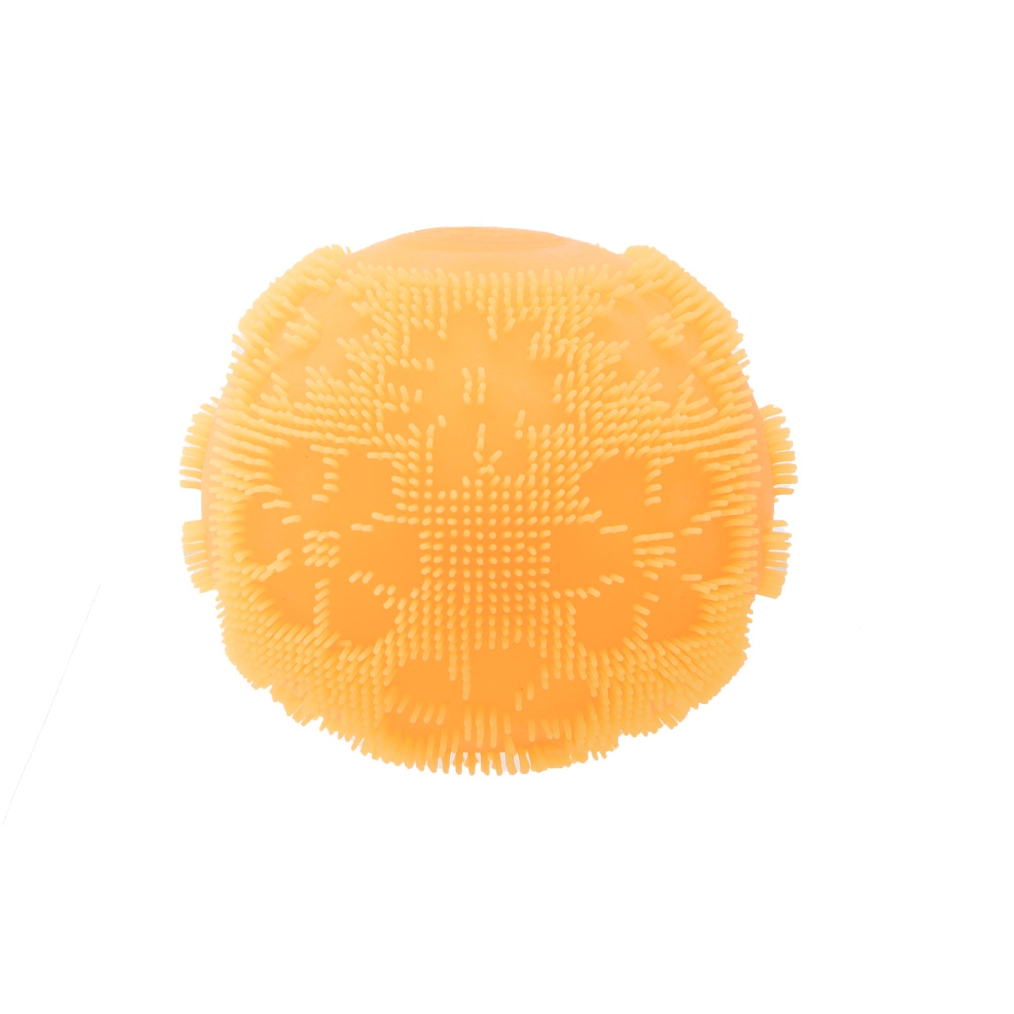 Shaggy Tactile NeeDoh Fuzz Ball Flower Power | Signature Elm Point - Fuzzy Flocked Textured Sensory Fidget Ball Detail