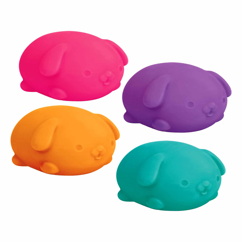 Purrfectly Squishy NeeDoh Funky Pup | Collection Canyon Shore - Cute Animal-Shaped NeeDoh Fidget Toy for Kids - Surprise Me! (Random Color)