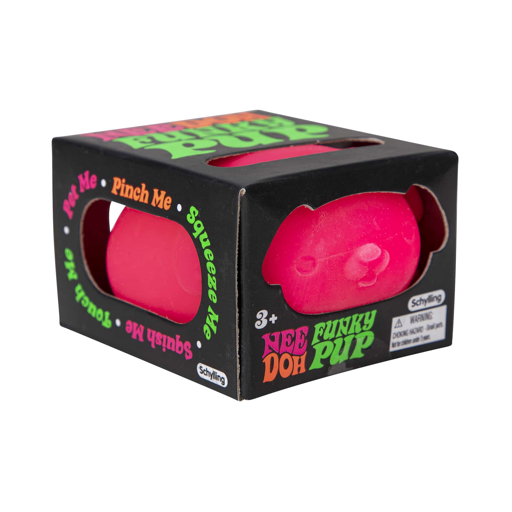 Purrfectly Squishy NeeDoh Funky Pup | Collection Canyon Shore - Cute Animal-Shaped NeeDoh Fidget Toy for Kids Detail