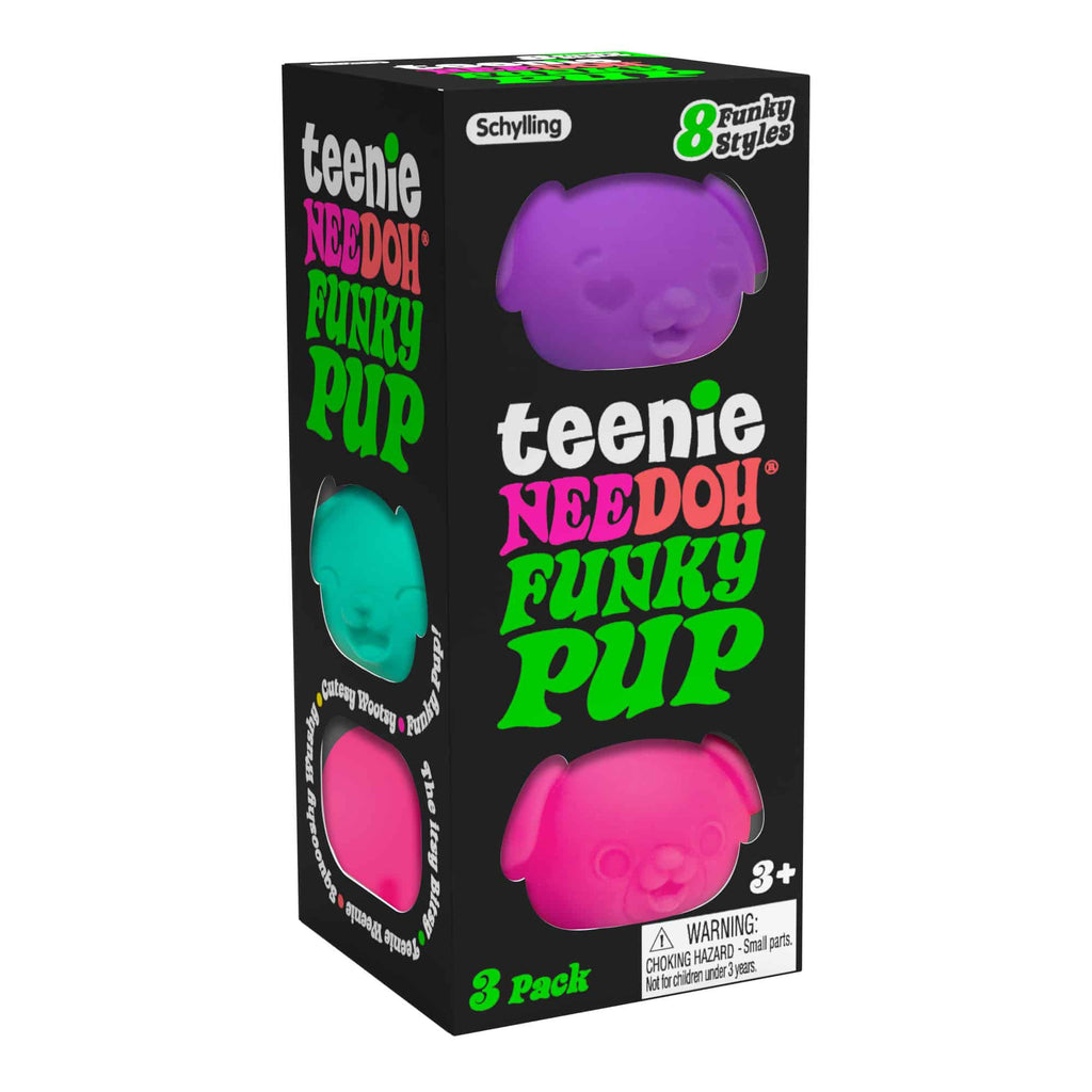 Multi-Pack Value Teenie NeeDoh Funky Pup | Edition Copper Bloom - Collectible Teenie Tiny Fidget Balls for Kids - Default Title