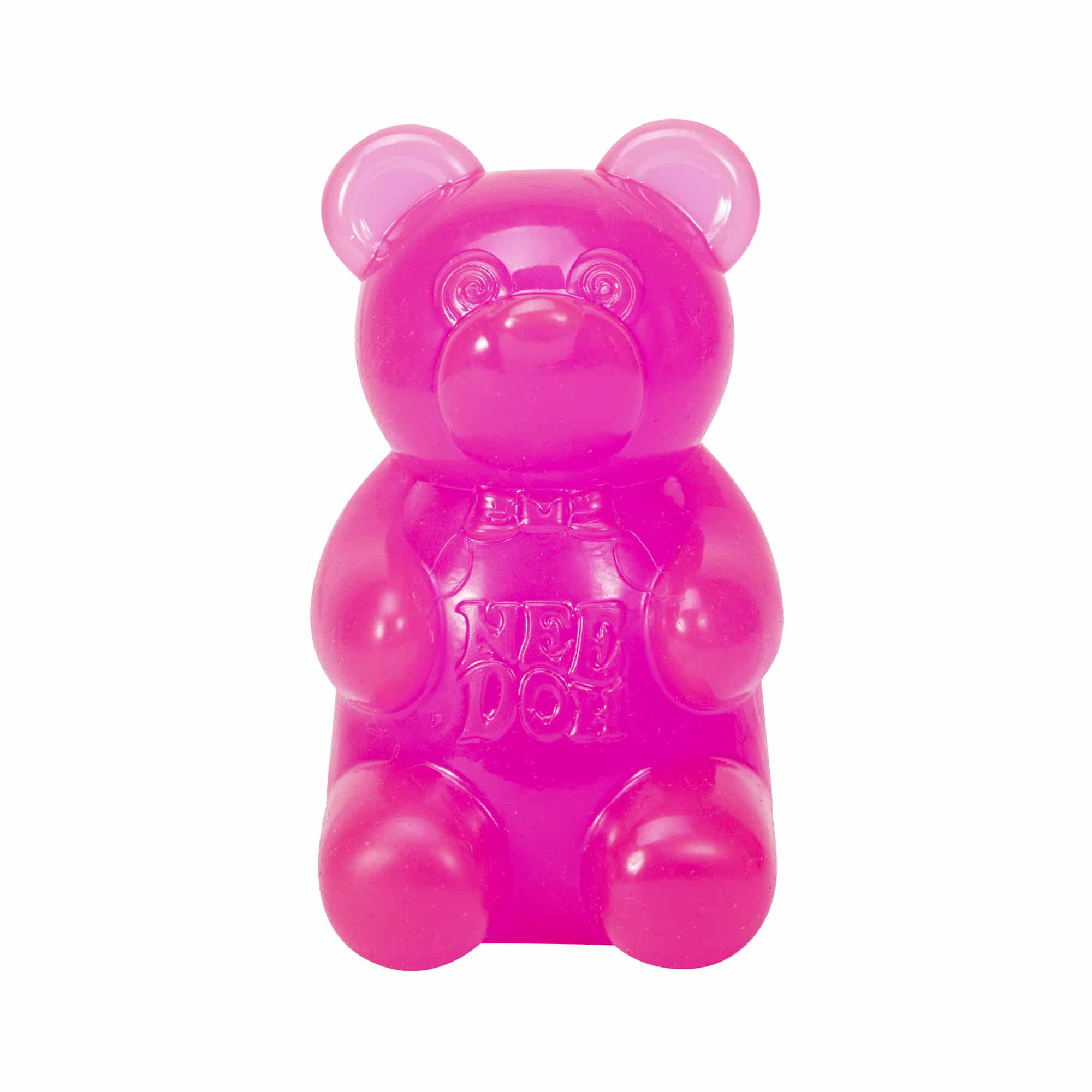 Cute Collectible NeeDoh Gummy Bear | Edition Canyon Forest - Purrfect Cat Squishy Character Stress Toy Detail