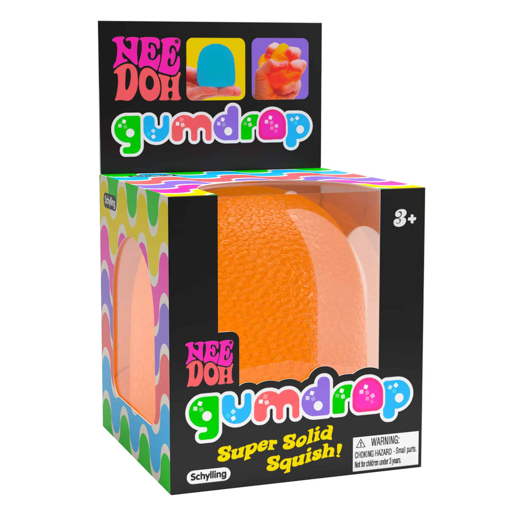 Playful Geometric NeeDoh Gumdrop | Edition Juniper Flare - Playful Star & Heart Shaped Geometric NeeDoh - Surprise Me! (Random Color)