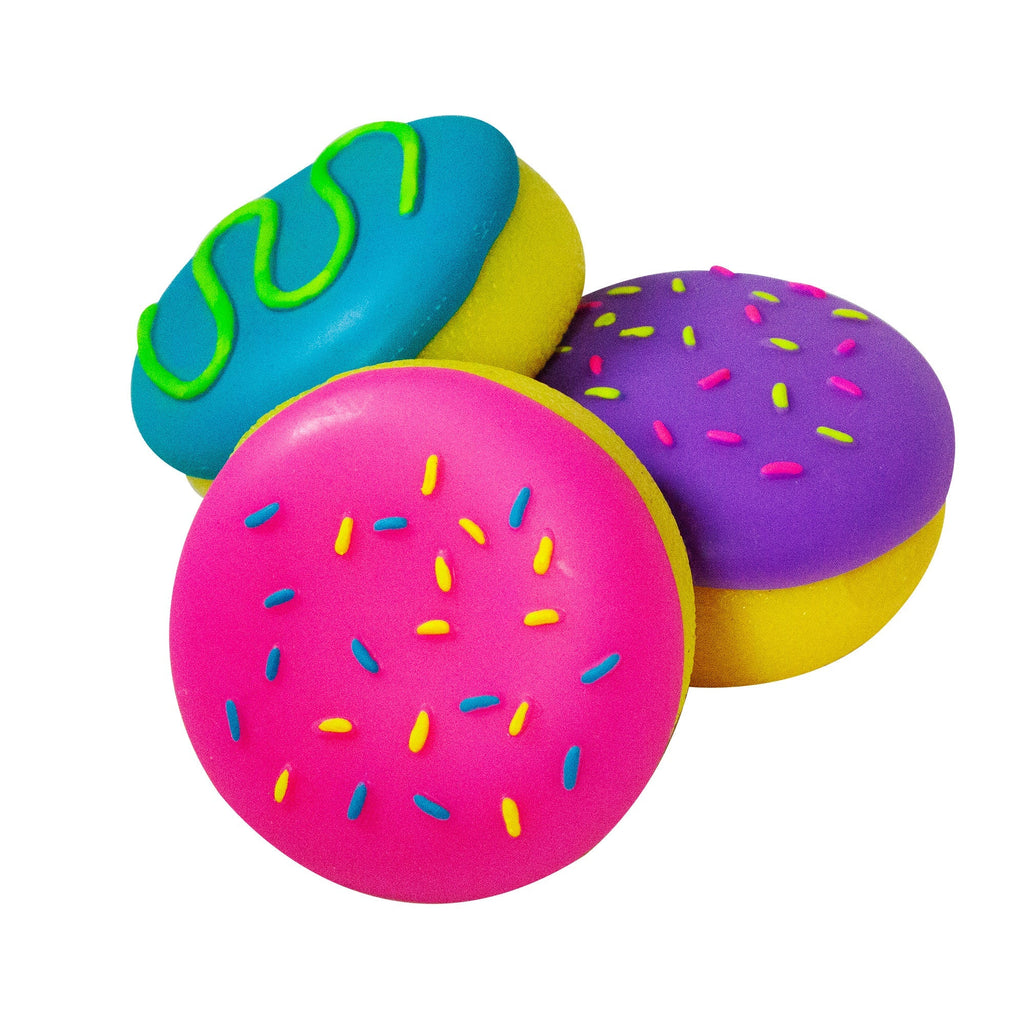 Fun Food Fidget Jelly Dohnut NeeDoh | Signature Seaside Lane - Fun Food Fidget Cookie Squishable Toy Detail