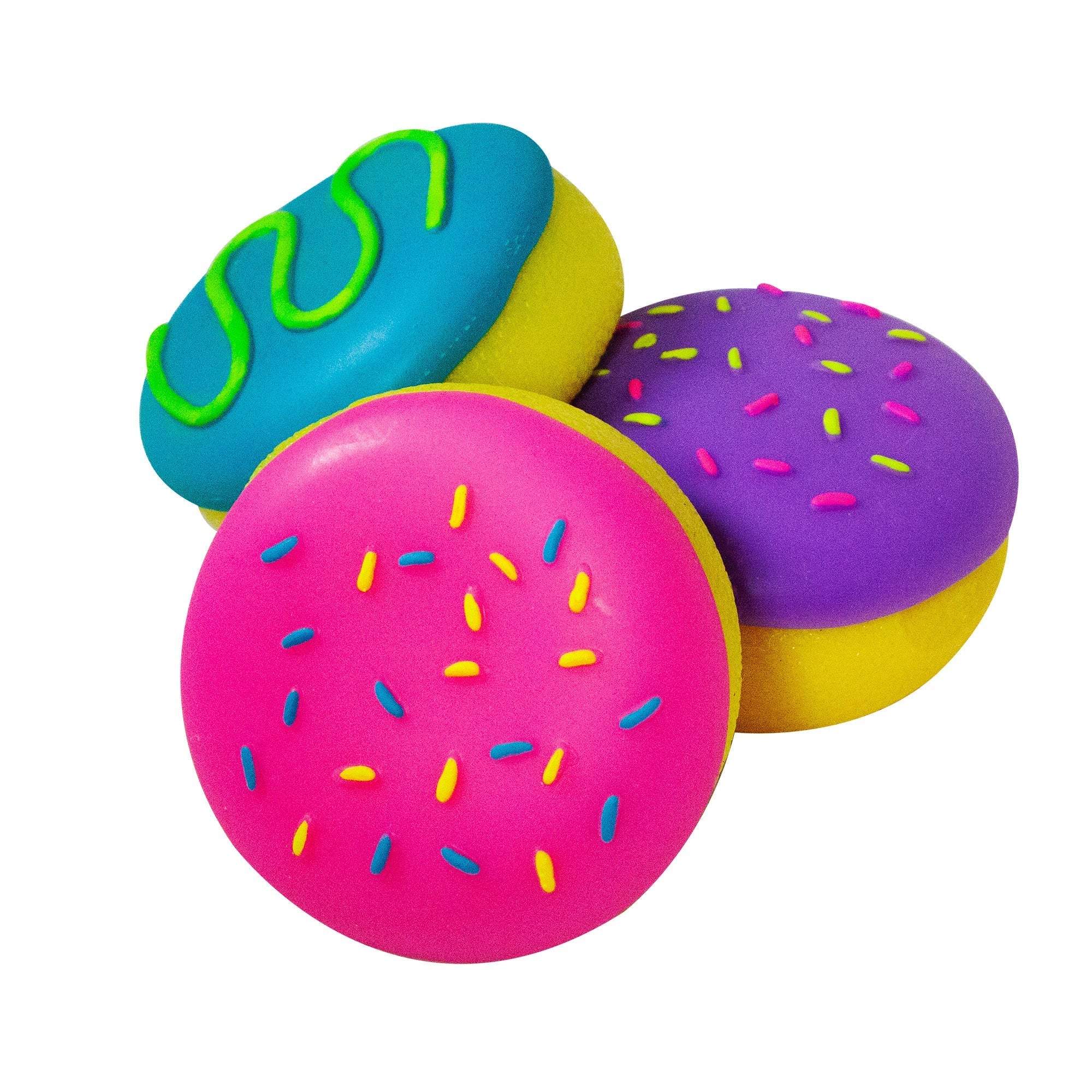 Fun Food Fidget Jelly Dohnut NeeDoh | Signature Seaside Lane - Fun Food Fidget Cookie Squishable Toy Detail