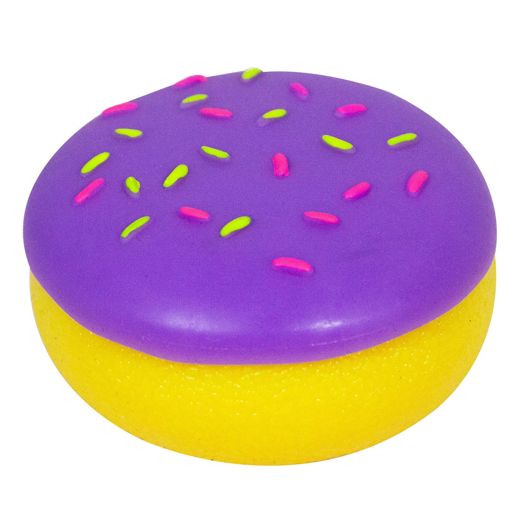 Fun Food Fidget Jelly Dohnut NeeDoh | Signature Seaside Lane - Fun Food Fidget Cookie Squishable Toy Detail