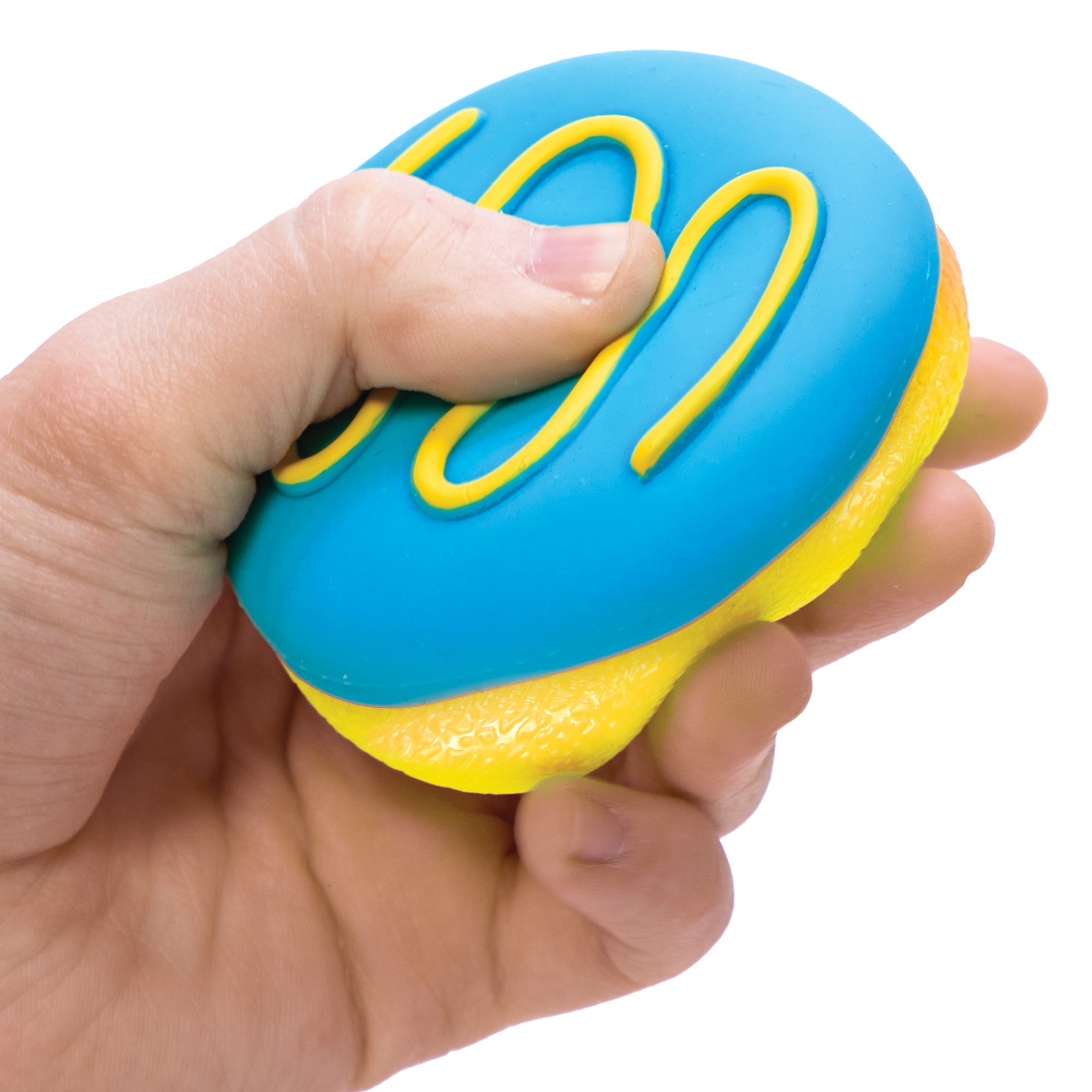 Fun Food Fidget Jelly Dohnut NeeDoh | Signature Seaside Lane - Fun Food Fidget Cookie Squishable Toy Detail