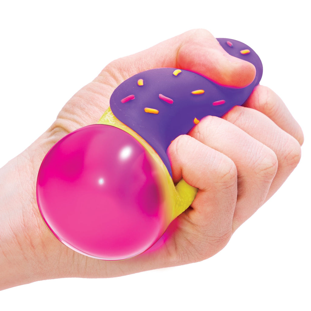 Fun Food Fidget Jelly Dohnut NeeDoh | Signature Seaside Lane - Fun Food Fidget Cookie Squishable Toy Detail