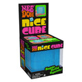 Translucent Jelly NeeDoh Nice Cube | Series Elm Bridge - Crystal Clear Squishable Ice Cube NeeDoh - Surprise Me! (Random Color)