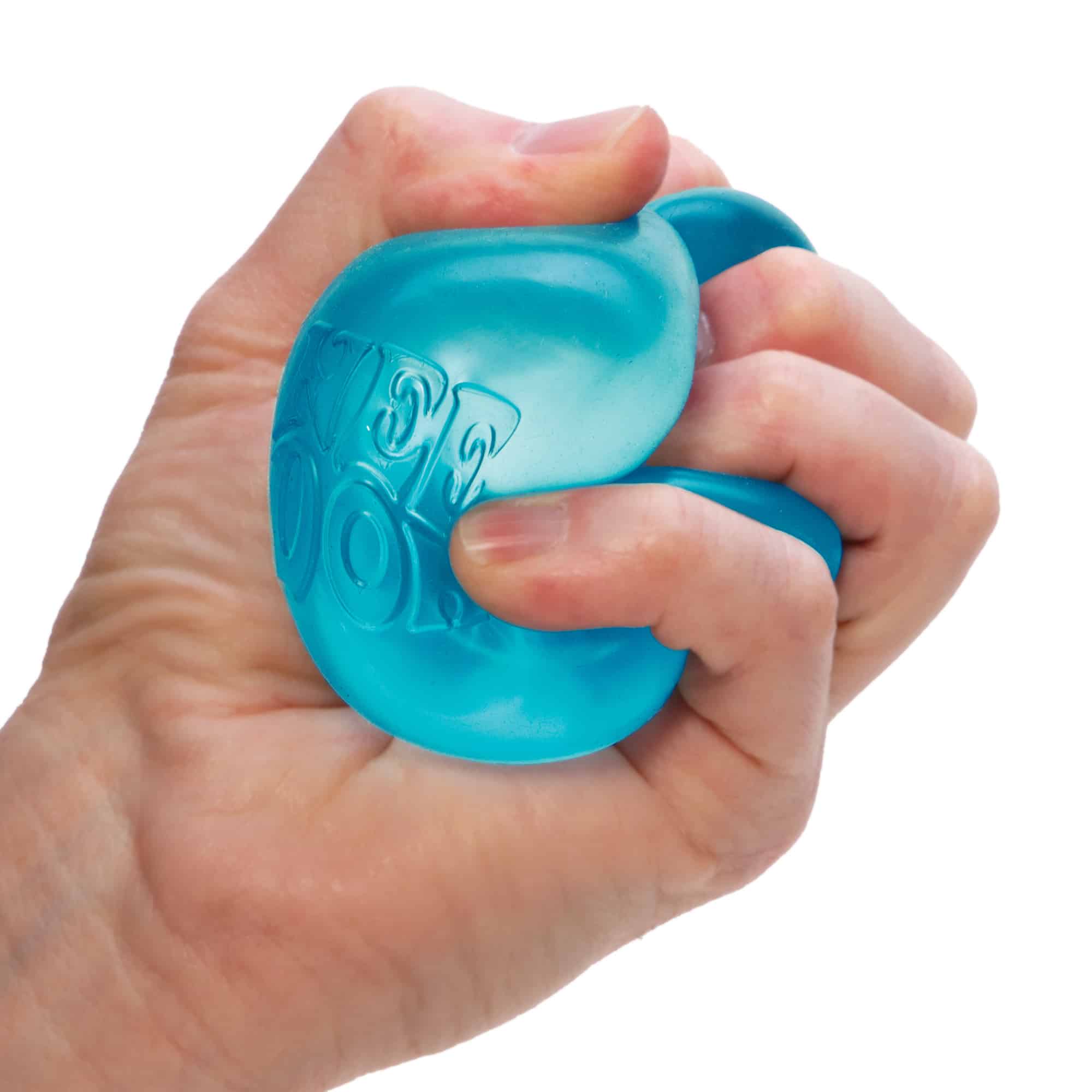 Translucent Jelly NeeDoh Nice Cube | Series Elm Bridge - Crystal Clear Squishable Ice Cube NeeDoh Detail
