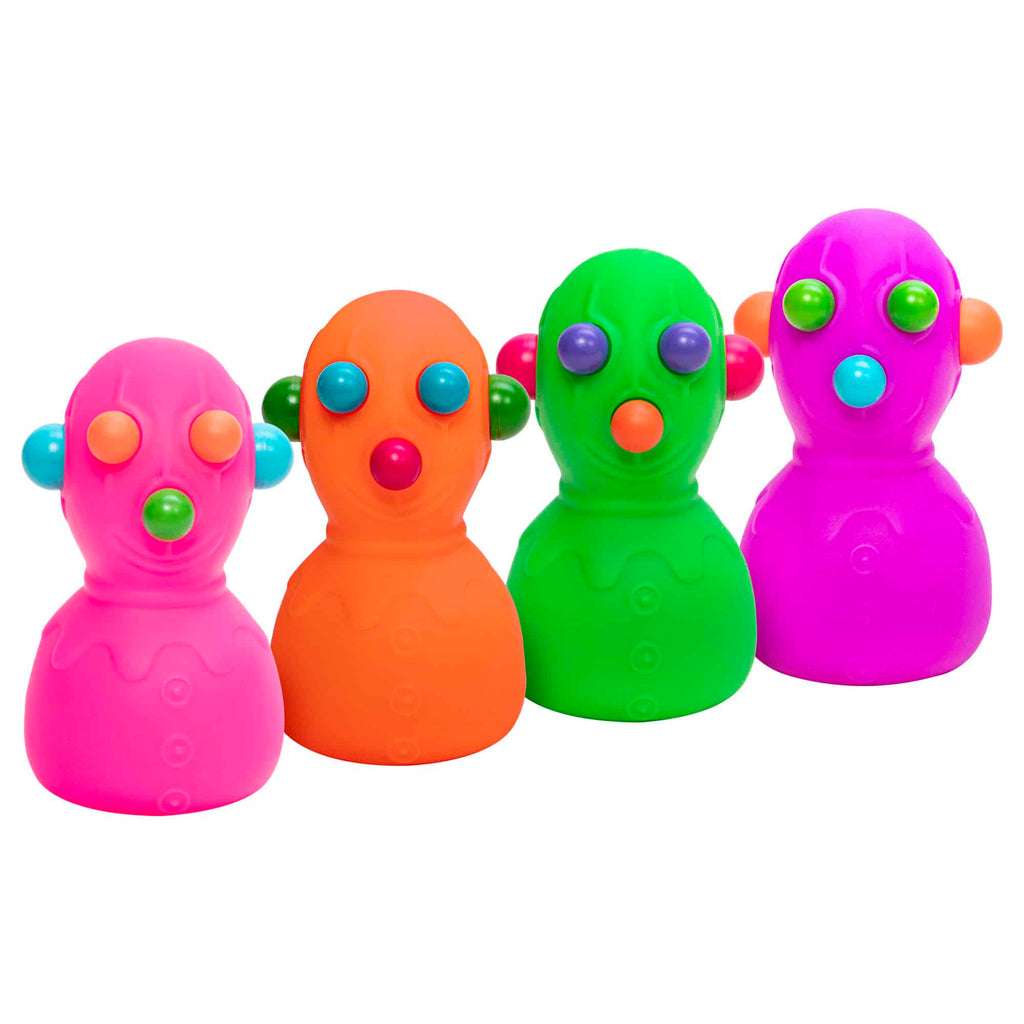 Fun Fidget Monster NeeDoh Panic Pete | Signature Seaside Bay - Cute Animal-Shaped NeeDoh Fidget Toy for Kids - Surprise Me! (Random Color)