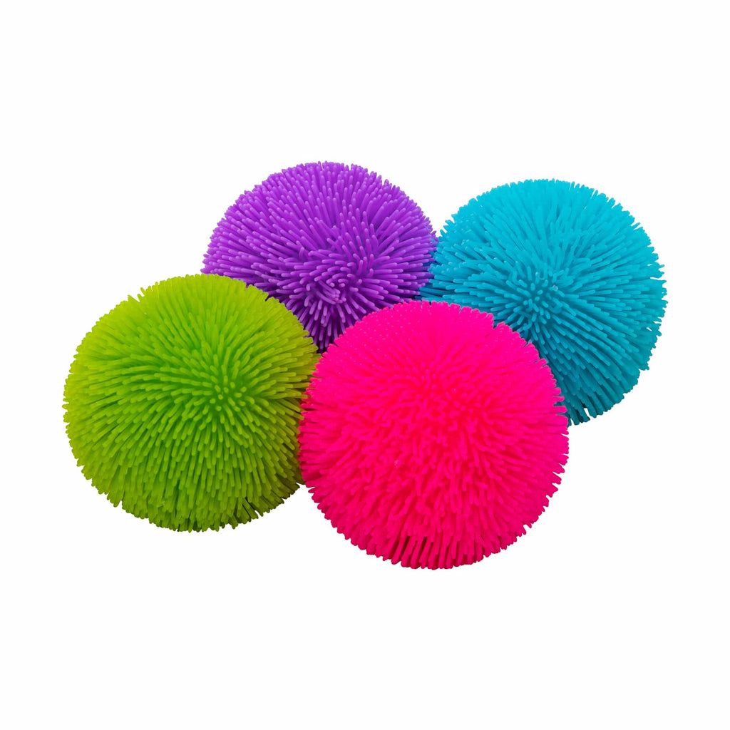 Ultra-Soothing Touch Shaggy NeeDoh | Collection Winter Creek - Furry Coated Soft Touch Squishable Ball Detail