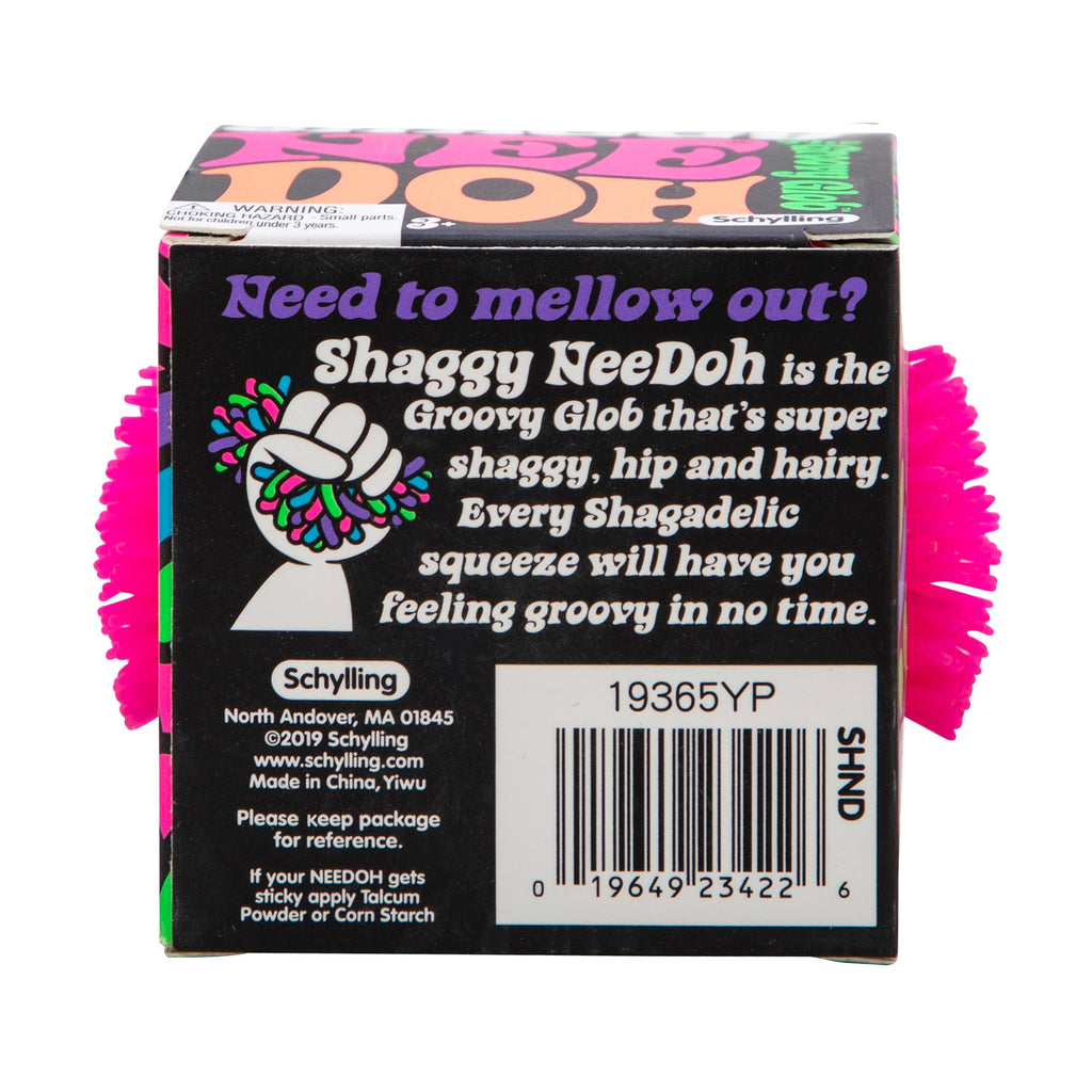 Ultra-Soothing Touch Shaggy NeeDoh | Collection Winter Creek - Furry Coated Soft Touch Squishable Ball Detail
