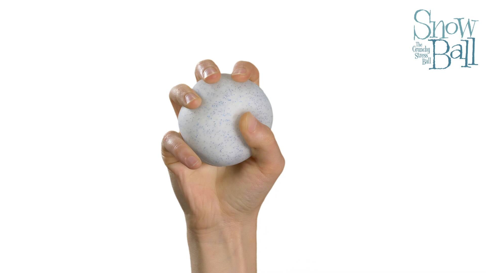 Satisfying Crunch Snow Ball Crunch | Reserve Harbor Grove - Nice Cubes Clear Satisfying Crunch Stress Toy Detail