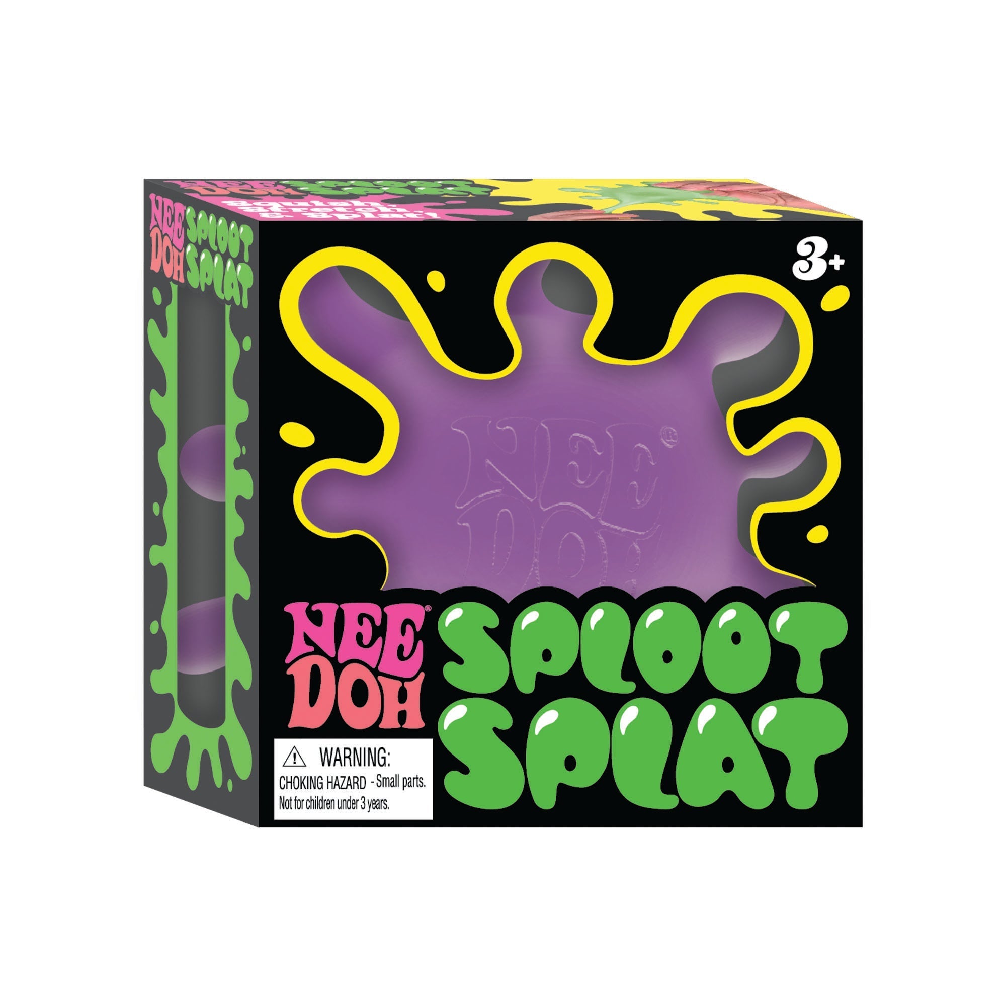 Shaggy Tactile NeeDoh SplootSplat | Edition Morning Cove - Shaggy Tactile Ribbed Stress Relief Toy Detail