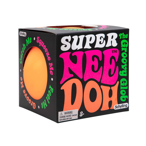 Classic Stress-Relieving Super NeeDoh | Collection Velvet Bloom - Classic NeeDoh Stress-Relieving Squishy Ball - Surprise Me! (Random Color)
