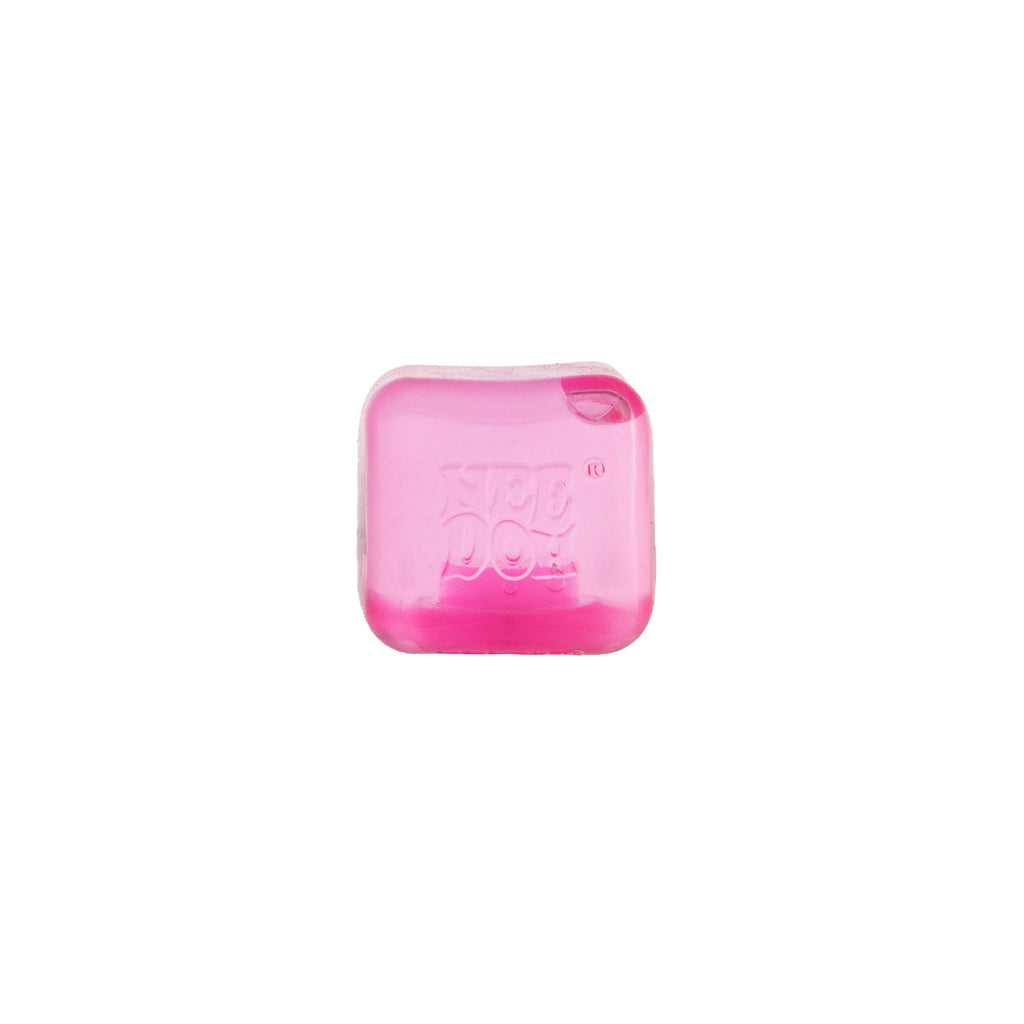 Squishable Nice Cube NeeDoh Nice Ice Baby | Series Canyon Trail - Nice Cubes Clear Satisfying Crunch Stress Toy Detail