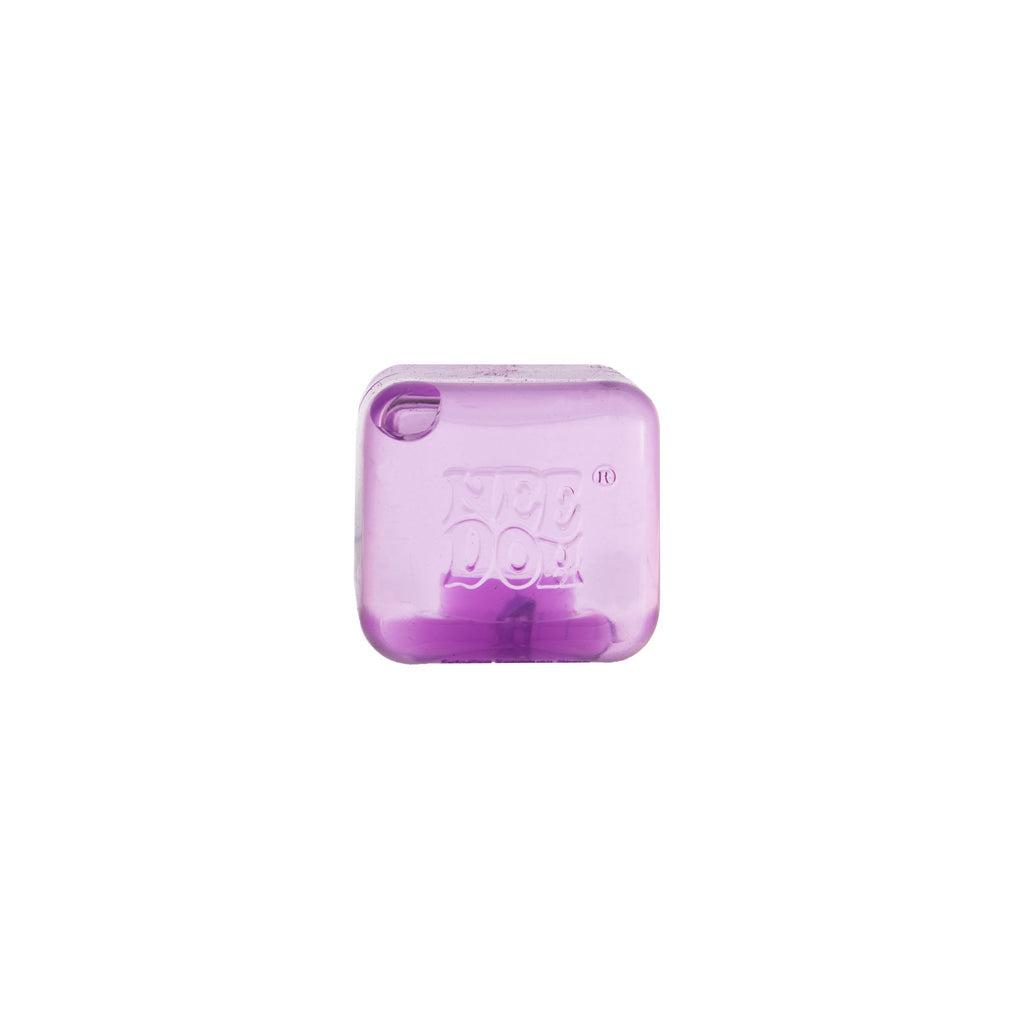 Squishable Nice Cube NeeDoh Nice Ice Baby | Series Canyon Trail - Nice Cubes Clear Satisfying Crunch Stress Toy Detail