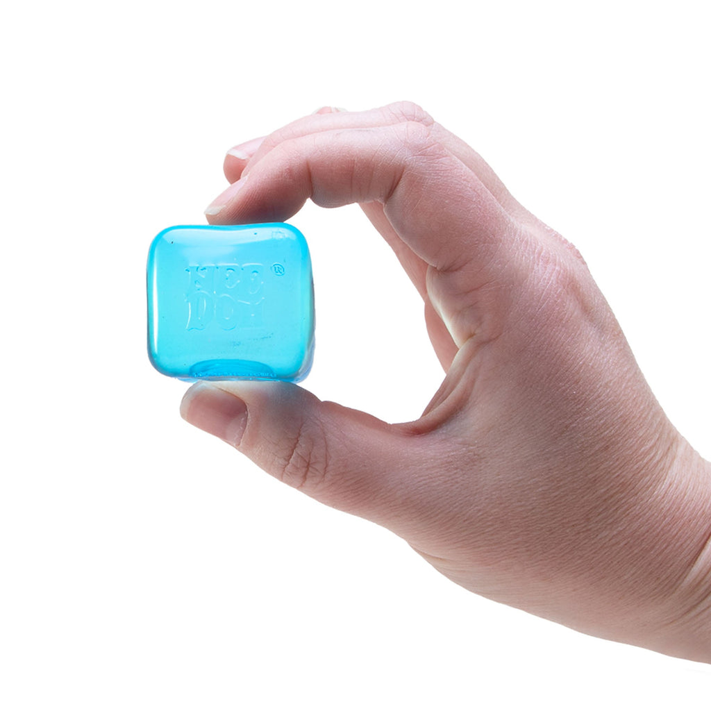 Squishable Nice Cube NeeDoh Nice Ice Baby | Series Canyon Trail - Nice Cubes Clear Satisfying Crunch Stress Toy Detail