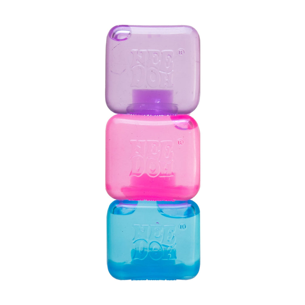 Squishable Nice Cube NeeDoh Nice Ice Baby | Series Canyon Trail - Nice Cubes Clear Satisfying Crunch Stress Toy - Surprise Me! (Random Color)